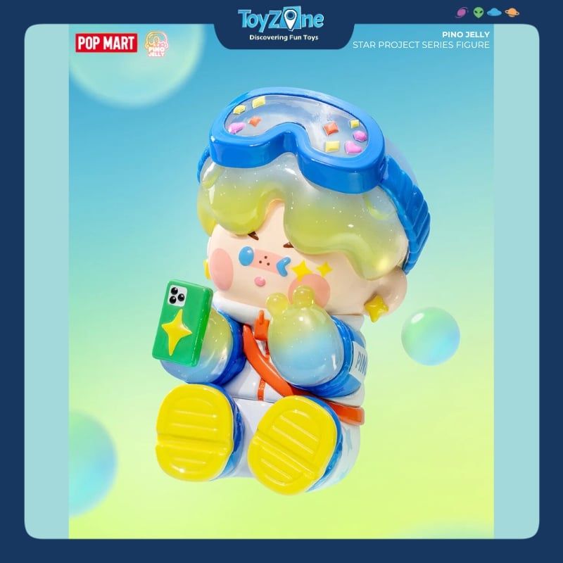 Mô hình đồ chơi Blind box Pino Jelly Star Project Series Figures ( Dự Án Ngôi Sao ) POP MART
