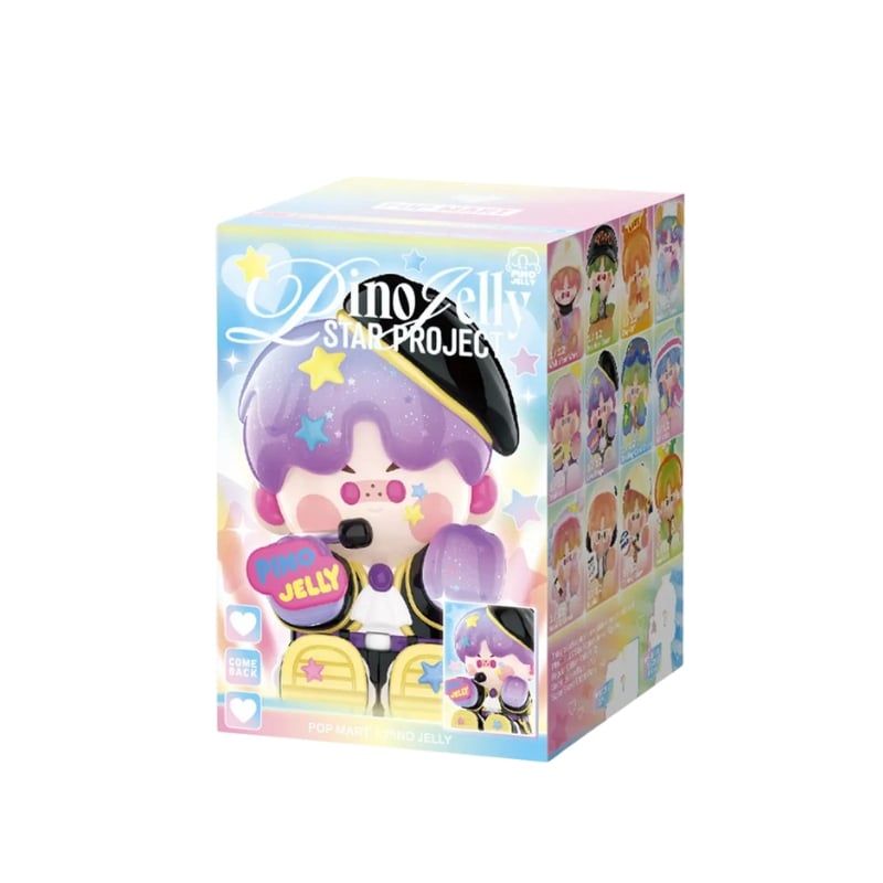 Mô hình đồ chơi Blind box Pino Jelly Star Project Series Figures ( Dự Án Ngôi Sao ) POP MART