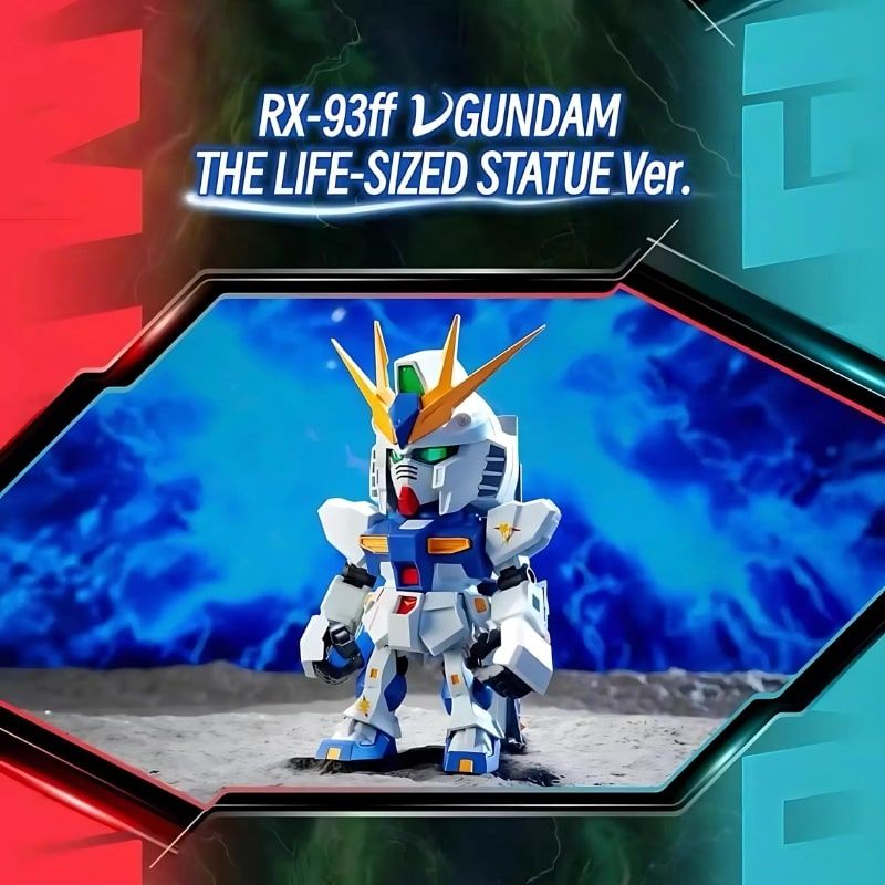 Mô hình đồ chơi Blind box QMSV Mini RX-93 V Gundam Bull Gundam BANDAI NAMCO