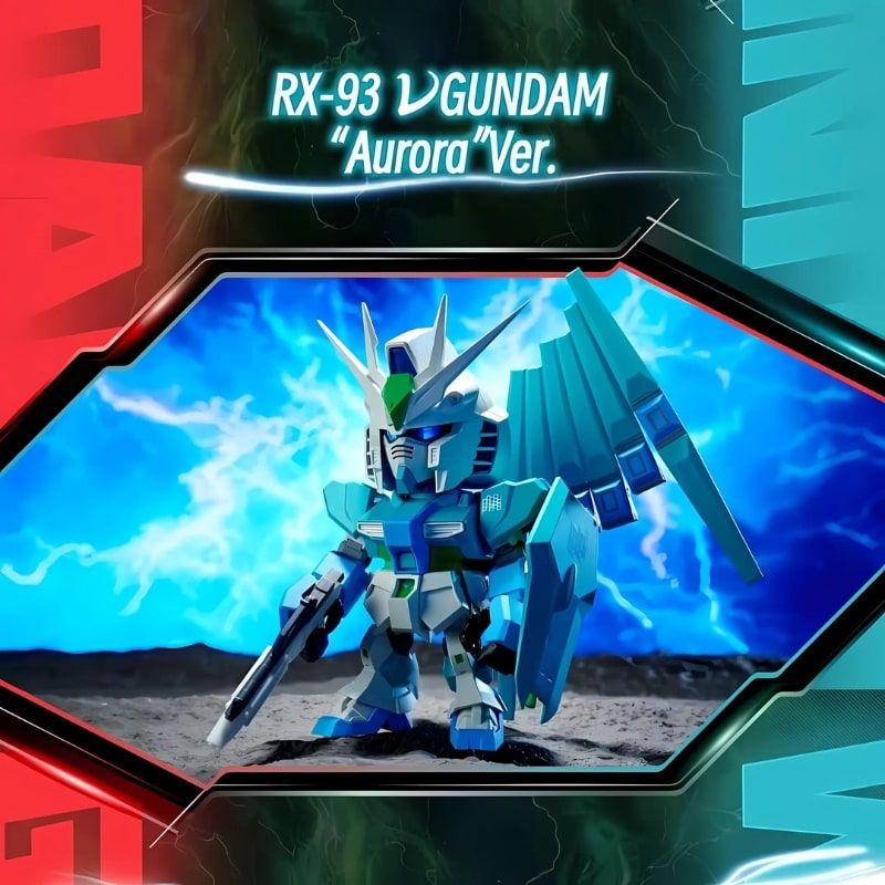Mô hình đồ chơi Blind box QMSV Mini RX-93 V Gundam Bull Gundam BANDAI NAMCO