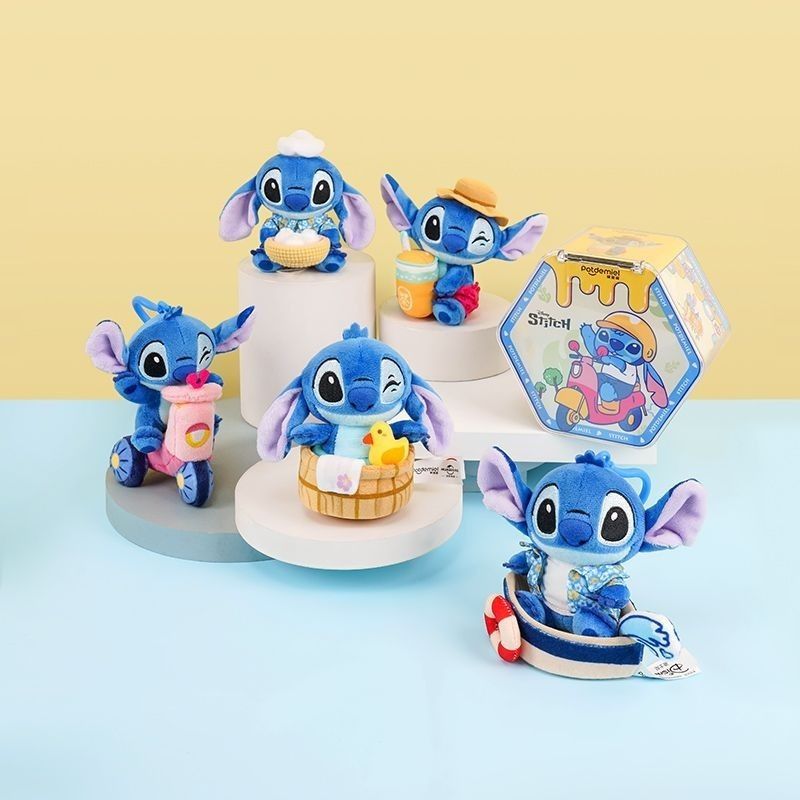 Mô hình đồ chơi Blind box Stitch Keychain Enjoy Sweet Life Series (Tận Hưởng Cuộc Sống Ngọt Ngào) POTDEMIEL