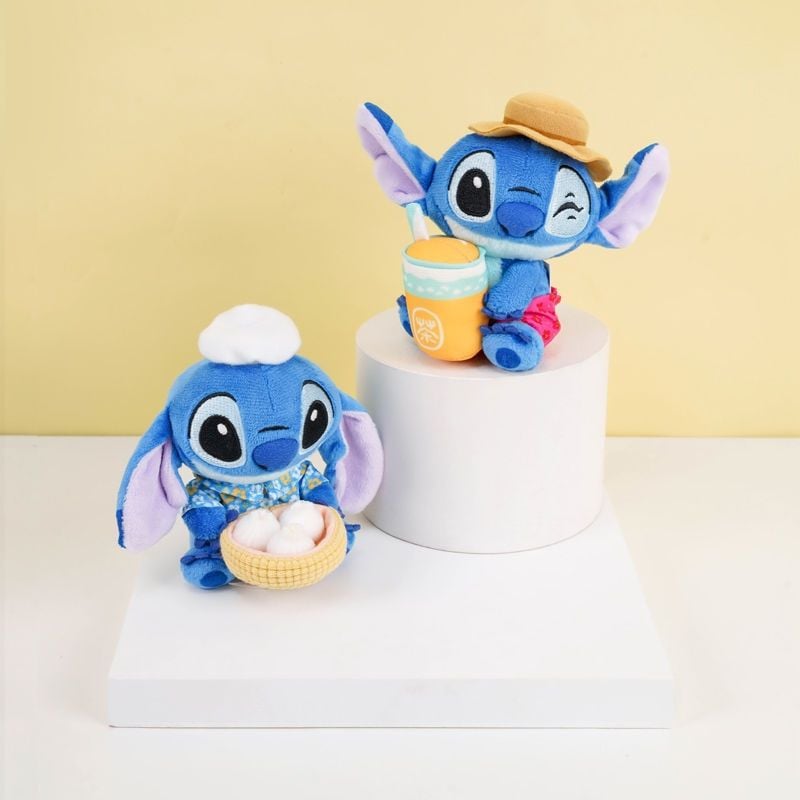 Mô hình đồ chơi Blind box Stitch Keychain Enjoy Sweet Life Series (Tận Hưởng Cuộc Sống Ngọt Ngào) POTDEMIEL