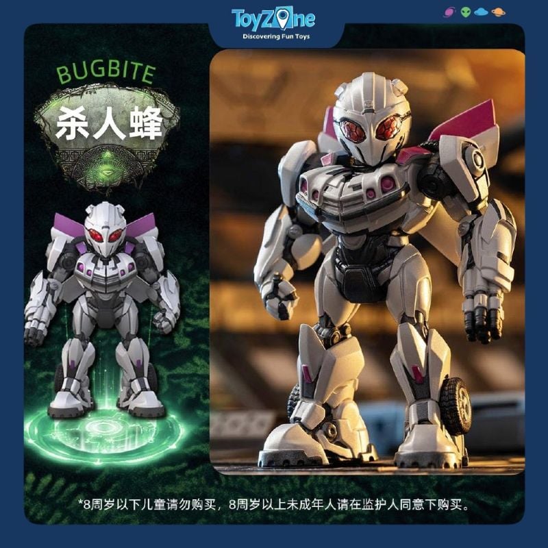 Mô hình đồ chơi Blind box Transformers 7 Rise of the Power Warriors ( Sự Trỗi Dậy Của Những Chiến Binh Mạnh Mẽ ) HASBRO