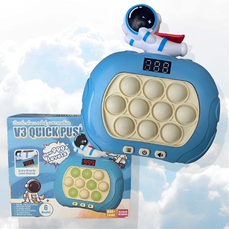 Đồ chơi Pop it Phi hành gia thế hệ mới nhiều cấp độ có màn hình Led