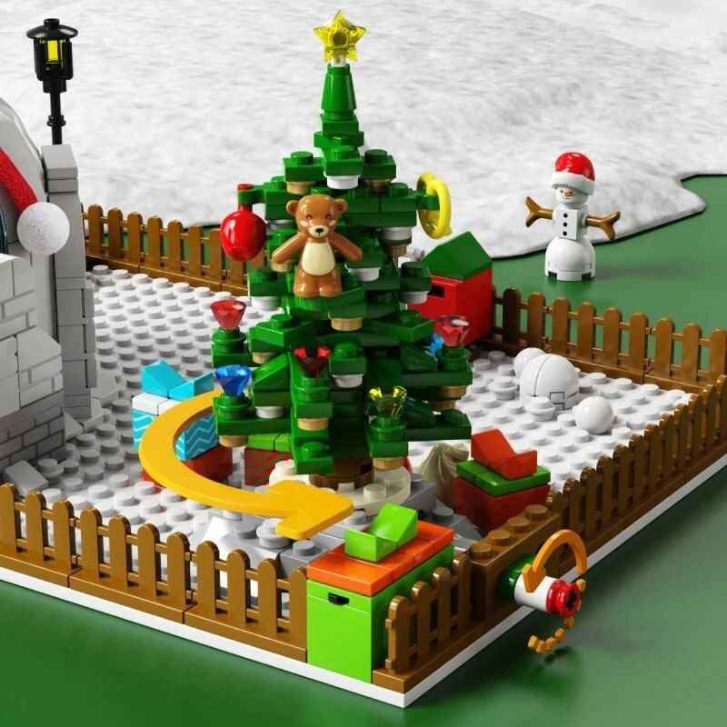 Bộ đồ chơi lắp ráp Giáng Sinh Mô hình Người Tuyết Sembo