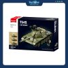 Bộ đồ chơi mô hình lắp ráp Xe tăng hạng trung T54S 3in1 1:35 Sluban