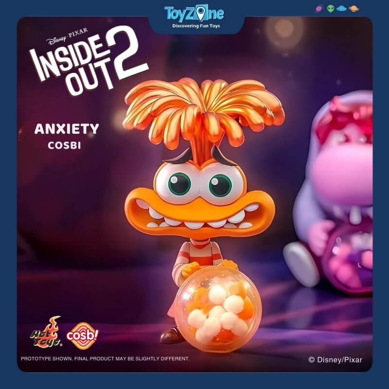 Mô hình đồ chơi Blind Box Disney x Cosby Inside Out 2 Cosbi ( Những Mảnh Ghép Cảm Xúc ) HOTTOYS