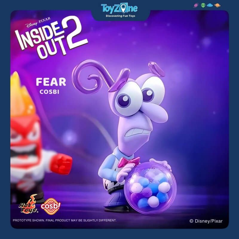 Mô hình đồ chơi Blind Box Disney x Cosby Inside Out 2 Cosbi ( Những Mảnh Ghép Cảm Xúc ) HOTTOYS