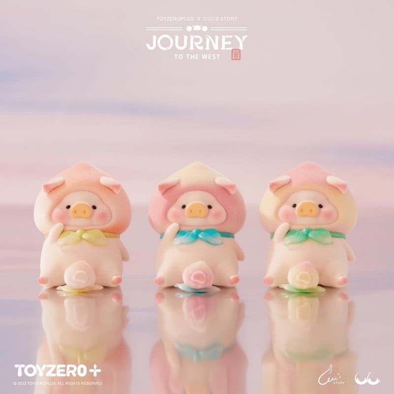 Mô hình đồ chơi Blind box Lulu The Piggy Journey To The West (Heo Lulu Tây Du Ký) 52TOYS