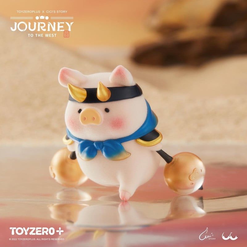 Mô hình đồ chơi Blind box Lulu The Piggy Journey To The West (Heo Lulu Tây Du Ký) 52TOYS
