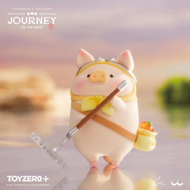 Mô hình đồ chơi Blind box Lulu The Piggy Journey To The West (Heo Lulu Tây Du Ký) 52TOYS