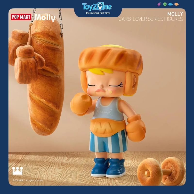 Mô hình đồ chơi Blind box Molly Carb-Lover Series Figures ( Molly Yêu Thích Sự Ngọt Ngào ) POP MART