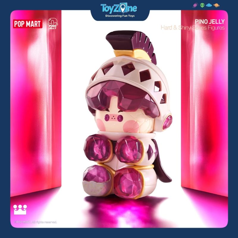 Mô hình đồ chơi Blind box Pino Jelly Hard & Shiny Series ( Cứng Rắn Và Lấp Lánh ) POP MART