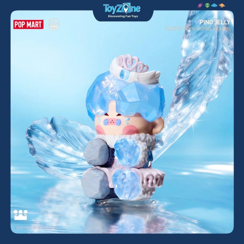 Mô hình đồ chơi Blind box Pino Jelly Hard & Shiny Series ( Cứng Rắn Và Lấp Lánh ) POP MART