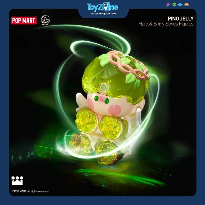 Mô hình đồ chơi Blind box Pino Jelly Hard & Shiny Series ( Cứng Rắn Và Lấp Lánh ) POP MART