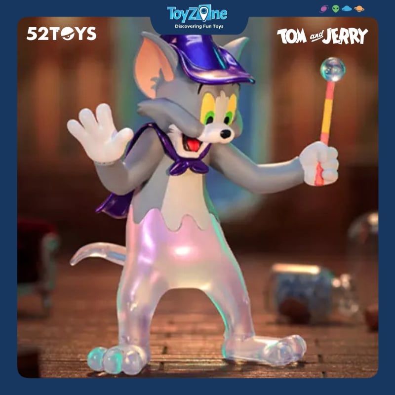 Mô hình đồ chơi Blind box Tom and Jerry Fantasy Magic Series (Phép Thuật Tuyệt Dịu) - 52TOYS