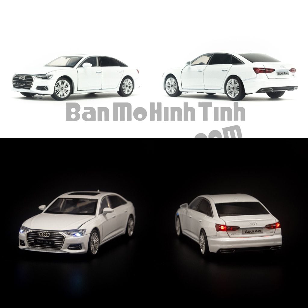 Mô hình xe Audi A6 1:32 Jackiekim