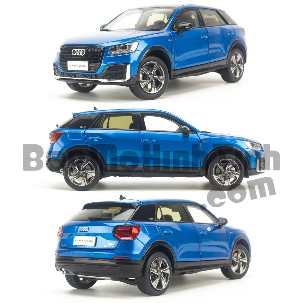 Mô hình xe Audi Q2 1:18 Dealer