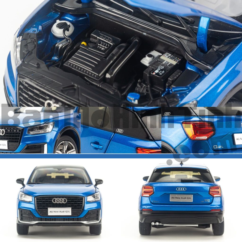 Mô hình xe Audi Q2 1:18 Dealer