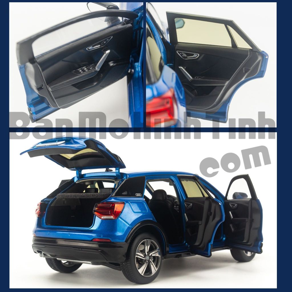 Mô hình xe Audi Q2 1:18 Dealer