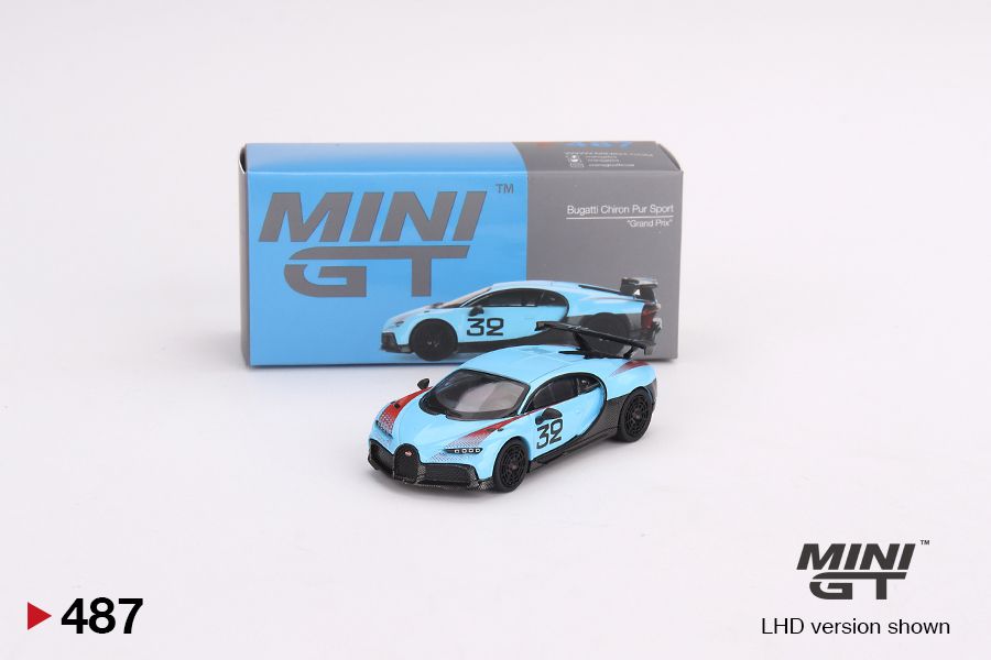Mô hình xe Bugatti Chiron Pur Sport 1:64 MiniGT