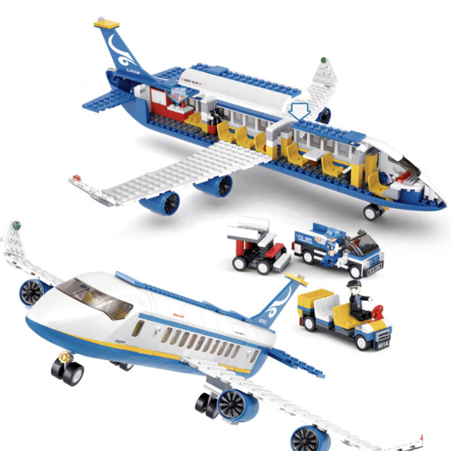 Bộ lắp ráp mô hình Máy Bay Vận Chuyển Sluban