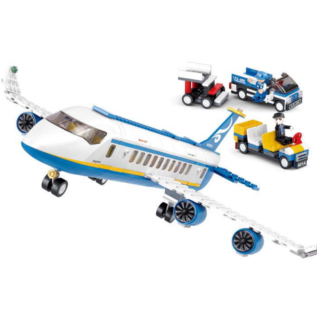 Bộ lắp ráp mô hình Máy Bay Vận Chuyển Sluban