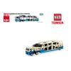 Mô hình xe đầu kéo vận chuyển ô tô Mitsubishi Fuso Super Great Transporter No.131 Tomica Long