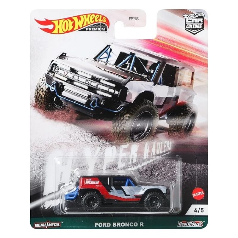 Mô hình xe Ford Bronco R Car Culture Series: Off-Road 1:64 Hot Wheels Premium