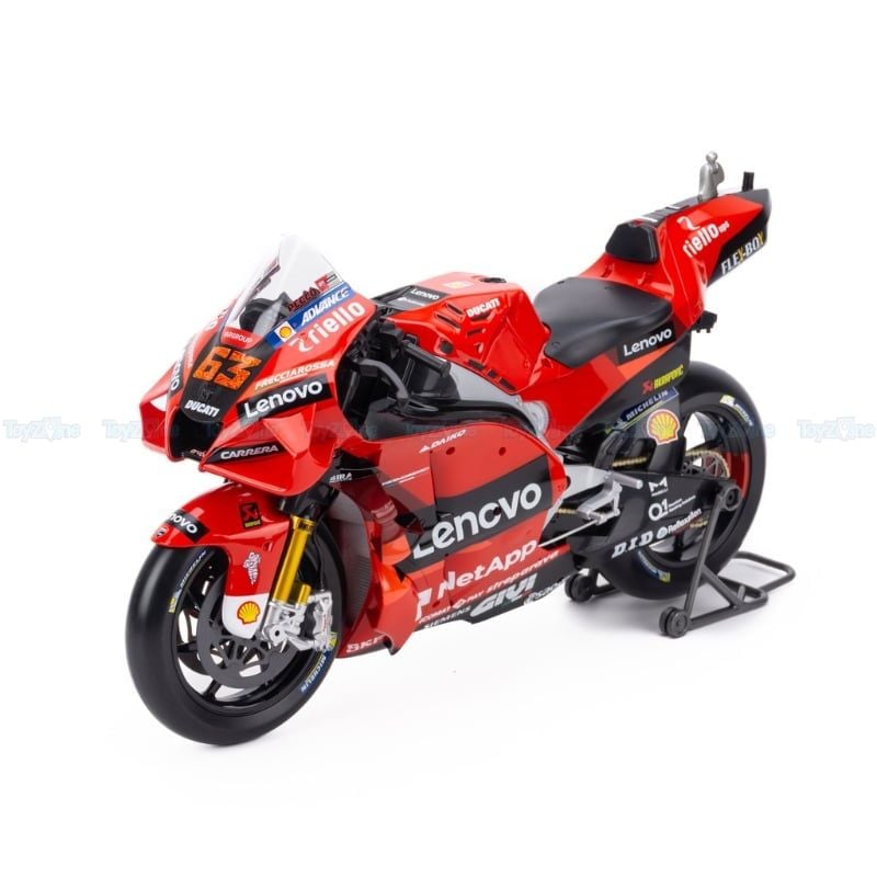 Mô hình xe mô tô GP Ducati Lenovo Team 2022 1:6 MAISTO