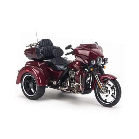 Mô hình xe mô tô Harley Davidson CVO Tri Glide 2021 1:12 Maisto