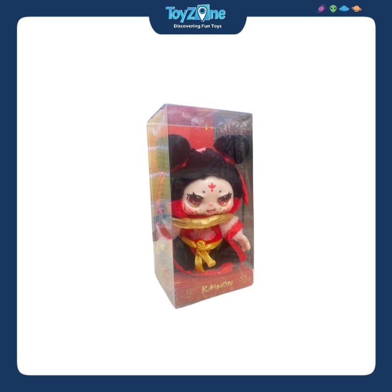 Mô hình Móc khóa Gấu bông Kimmon Nezha Flame Yuanling Limited Edition Plush NAYANAYA