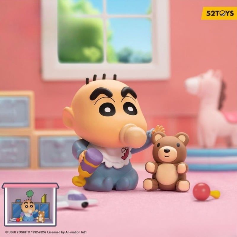 Mô hình đồ chơi Blind Box Crayon Shin-Chan Daily Life In Kasukabe Series 52TOYS