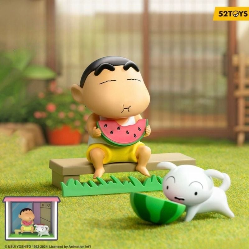 Mô hình đồ chơi Blind Box Crayon Shin-Chan Daily Life In Kasukabe Series 52TOYS