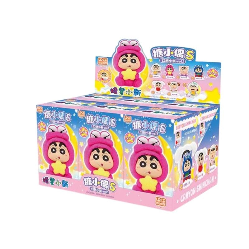 Mô hình đồ chơi Blind box Gấu bông Crayon Shin-chan Etchan S Fantasy V1 52TOYS