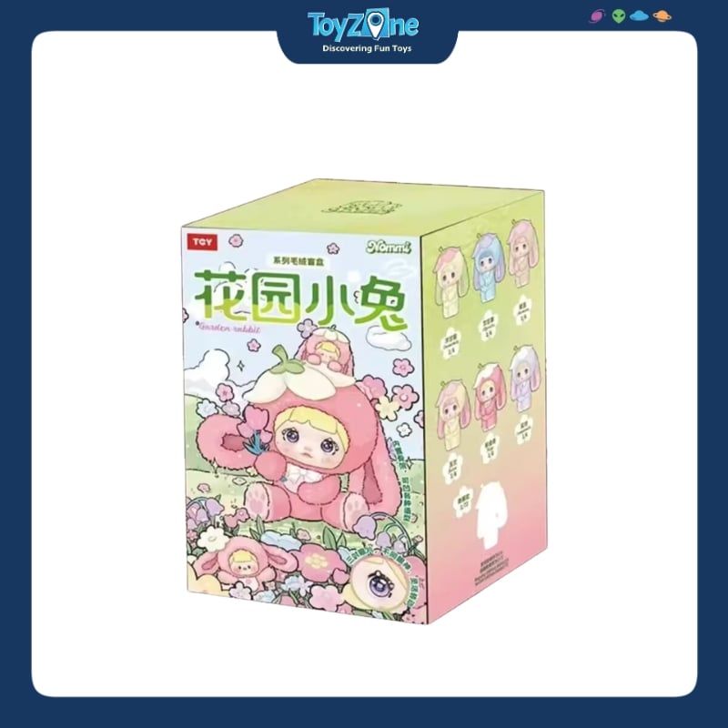 Mô hình Blind box Móc khóa Gấu bông Nommi V2 Garden Rabbit Series ( Vườn Thỏ ) HITOY