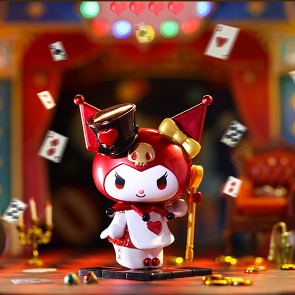 Mô hình đồ chơi Blind box Sanrio Kuromi Poker Kingdom (Vương Quốc Bài Poke) TOP TOY
