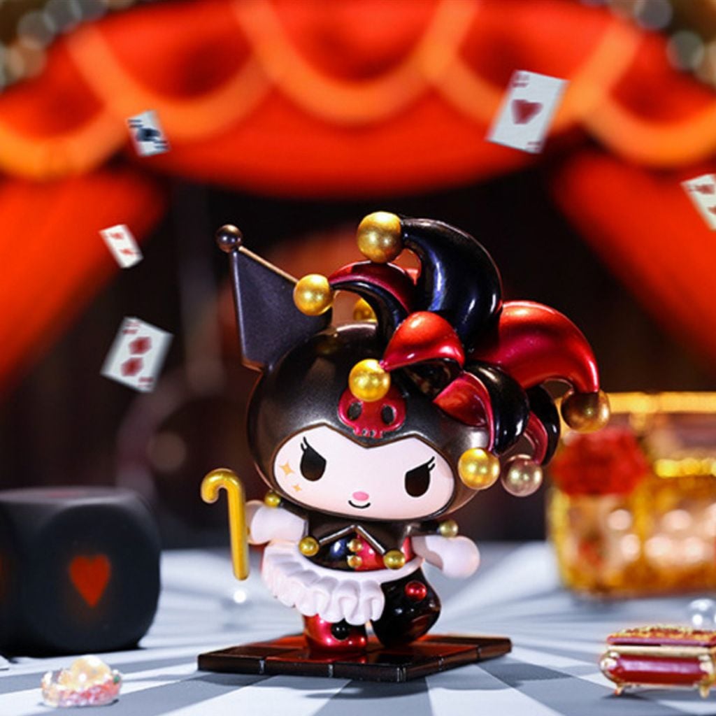 Mô hình đồ chơi Blind box Sanrio Kuromi Poker Kingdom (Vương Quốc Bài Poke) TOP TOY