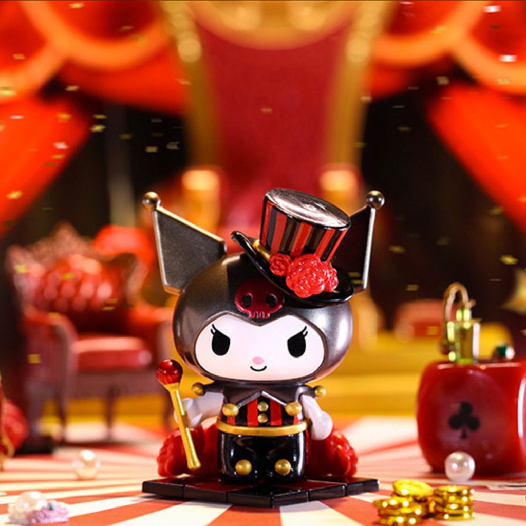 Mô hình đồ chơi Blind box Sanrio Kuromi Poker Kingdom (Vương Quốc Bài Poke) TOP TOY