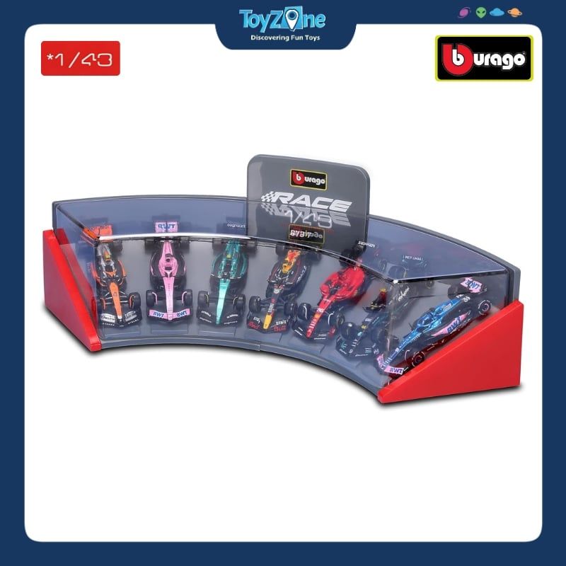 Hộp trưng bày mô hình xe Arena Display Kit có nắp kính 1:43 BBURAGO