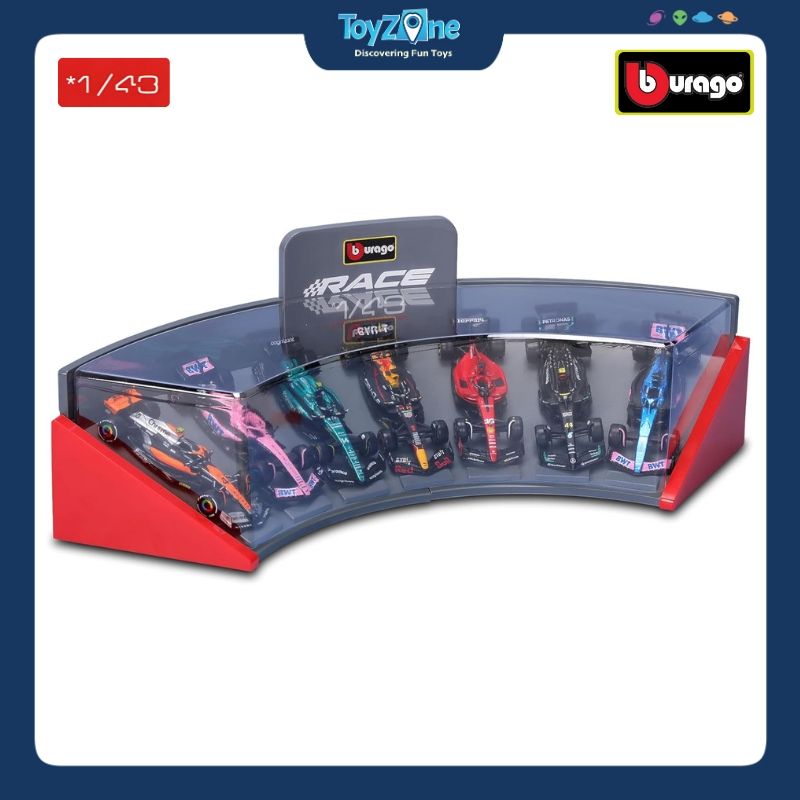 Hộp trưng bày mô hình xe Arena Display Kit có nắp kính 1:43 BBURAGO