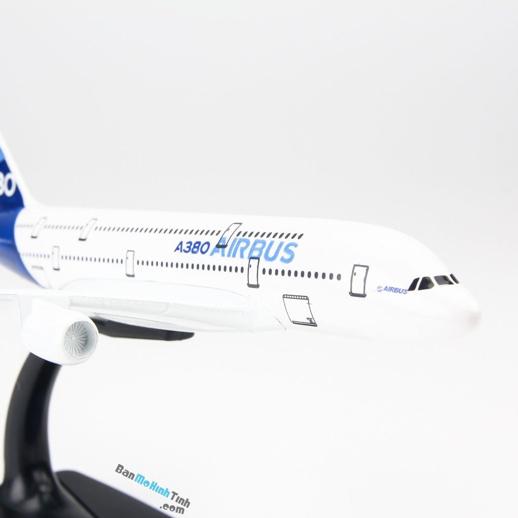 Mô hình máy bay tĩnh Original Airbus A380 20cm Everfly giá rẻ (6)