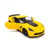 Mô hình xe Chevrolet Corvette Z06 2017 1:24 Welly Yellow (4)