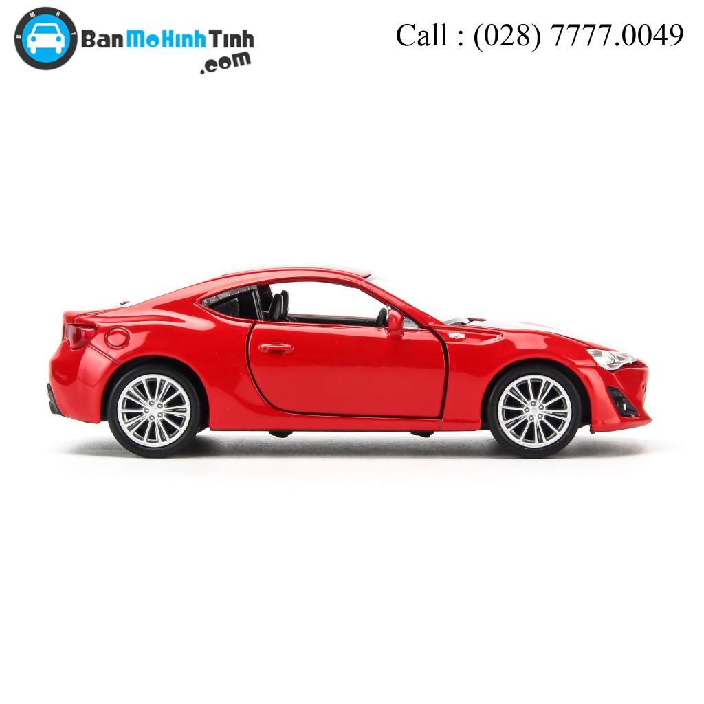Mô hình xe Toyota 86 Red 1:36 Welly - 43669