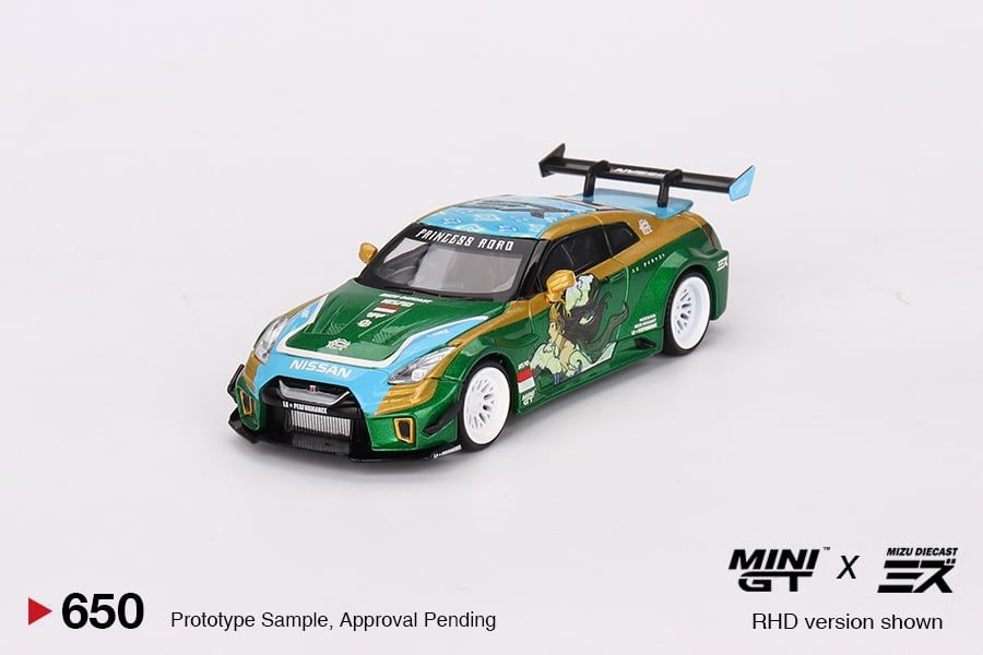 Mô hình xe LB-Silhouette Works GT Nissan 35GT-RR 1:64 MiniGT