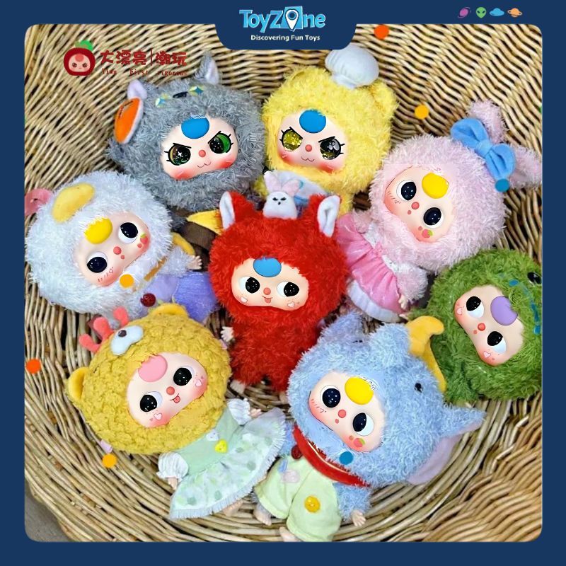 Mô hình Blind box Móc khóa Gấu bông Baby Three Fairy Tale Kindergarten ( Mầm Non Cổ Tích ) BABY THREE