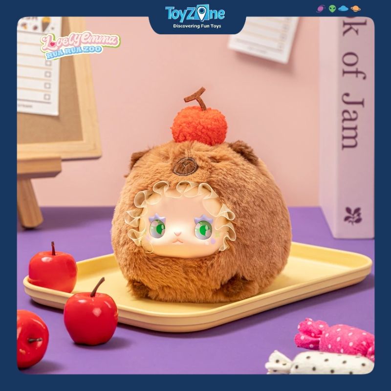 Mô hình Blind box Móc khoá Gấu bông Lovely Emma Rua Rua Zoo Vinyl Face MJ STUDIO