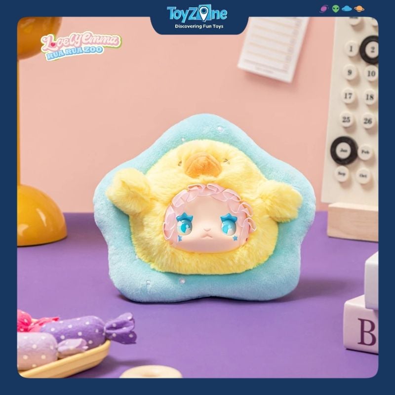 Mô hình Blind box Móc khoá Gấu bông Lovely Emma Rua Rua Zoo Vinyl Face MJ STUDIO
