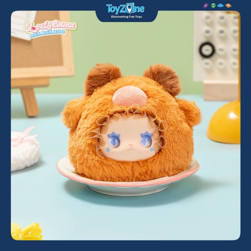 Mô hình Blind box Móc khoá Gấu bông Lovely Emma Rua Rua Zoo Vinyl Face MJ STUDIO