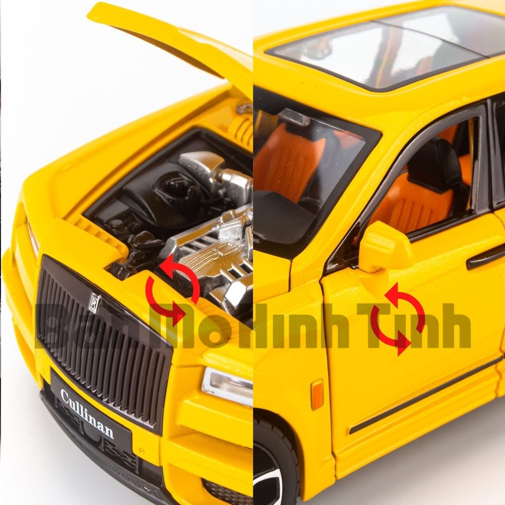 Mô hình xe Rolls Royce Cullinan 2018 1:20 XLG